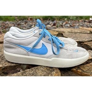 Nike SB Force 58 Phantom Grey Sail White Cyan Men's 8 Skate Boarding DV5477-003